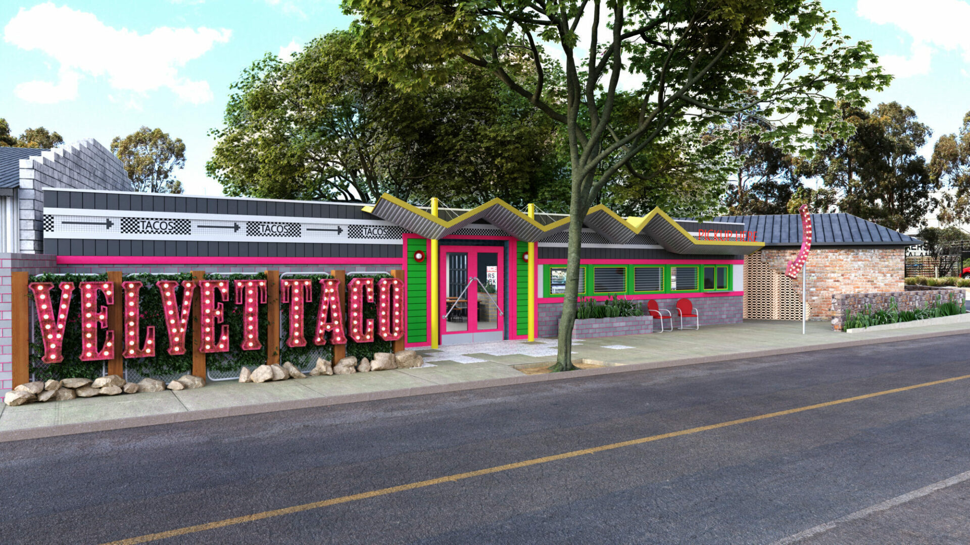 Harrison designs the first Velvet Taco location in San Antonio