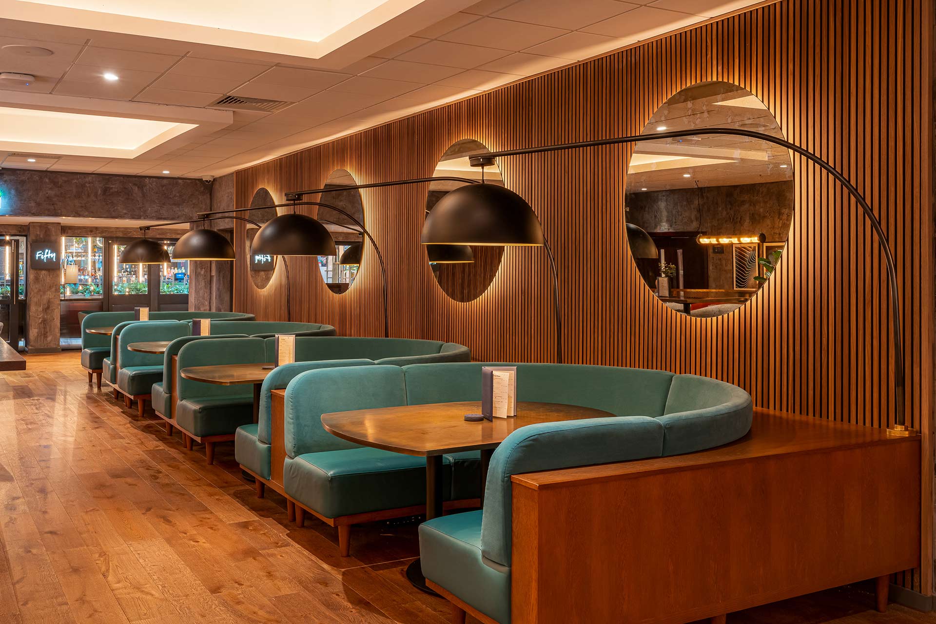Burleigh Court Conference Centre & Hotel interior design, architecture and brand identity service.