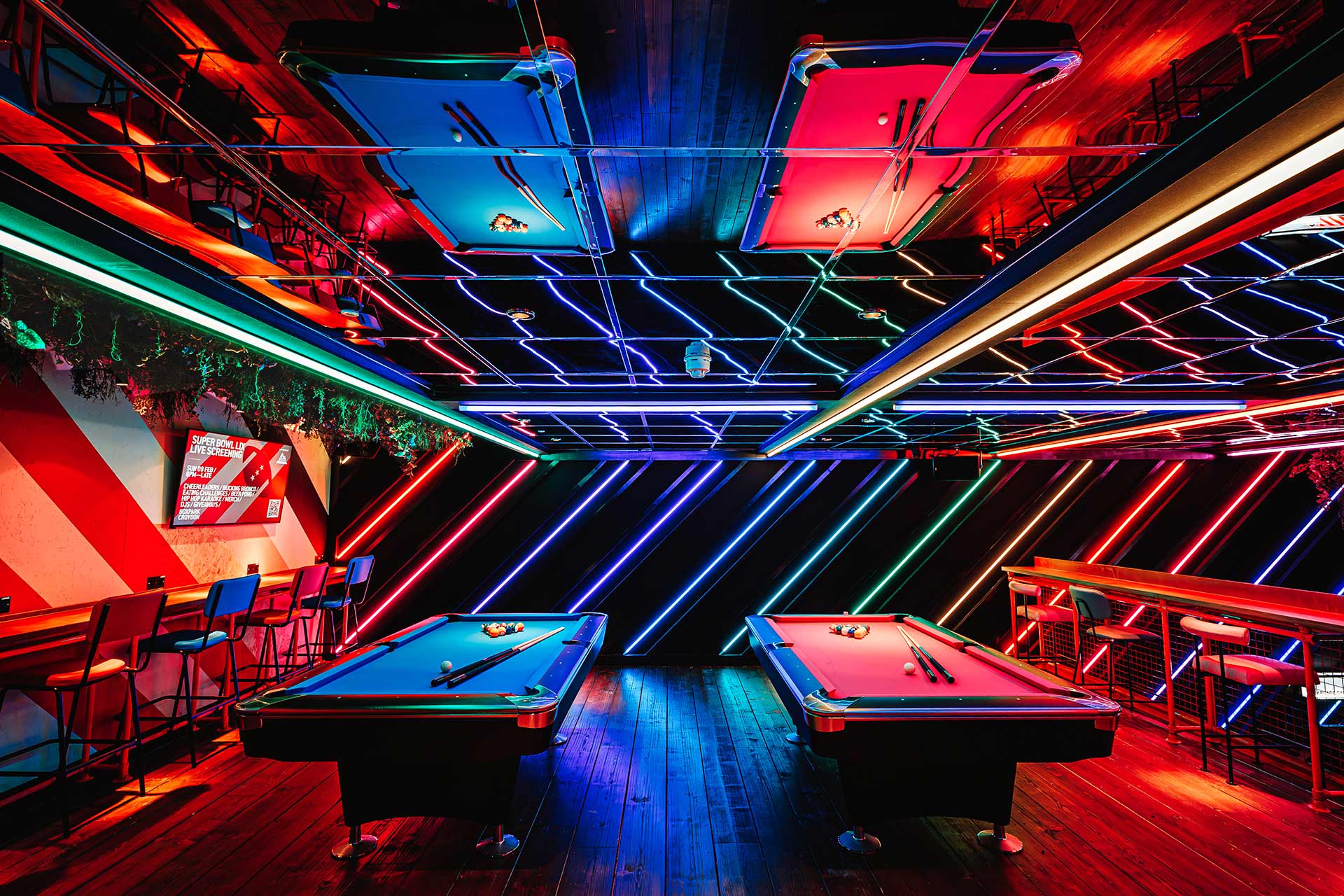 Playbox @ BoxPark interior design.