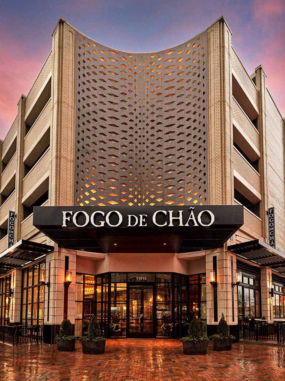 fogo de chao reston exterior design.