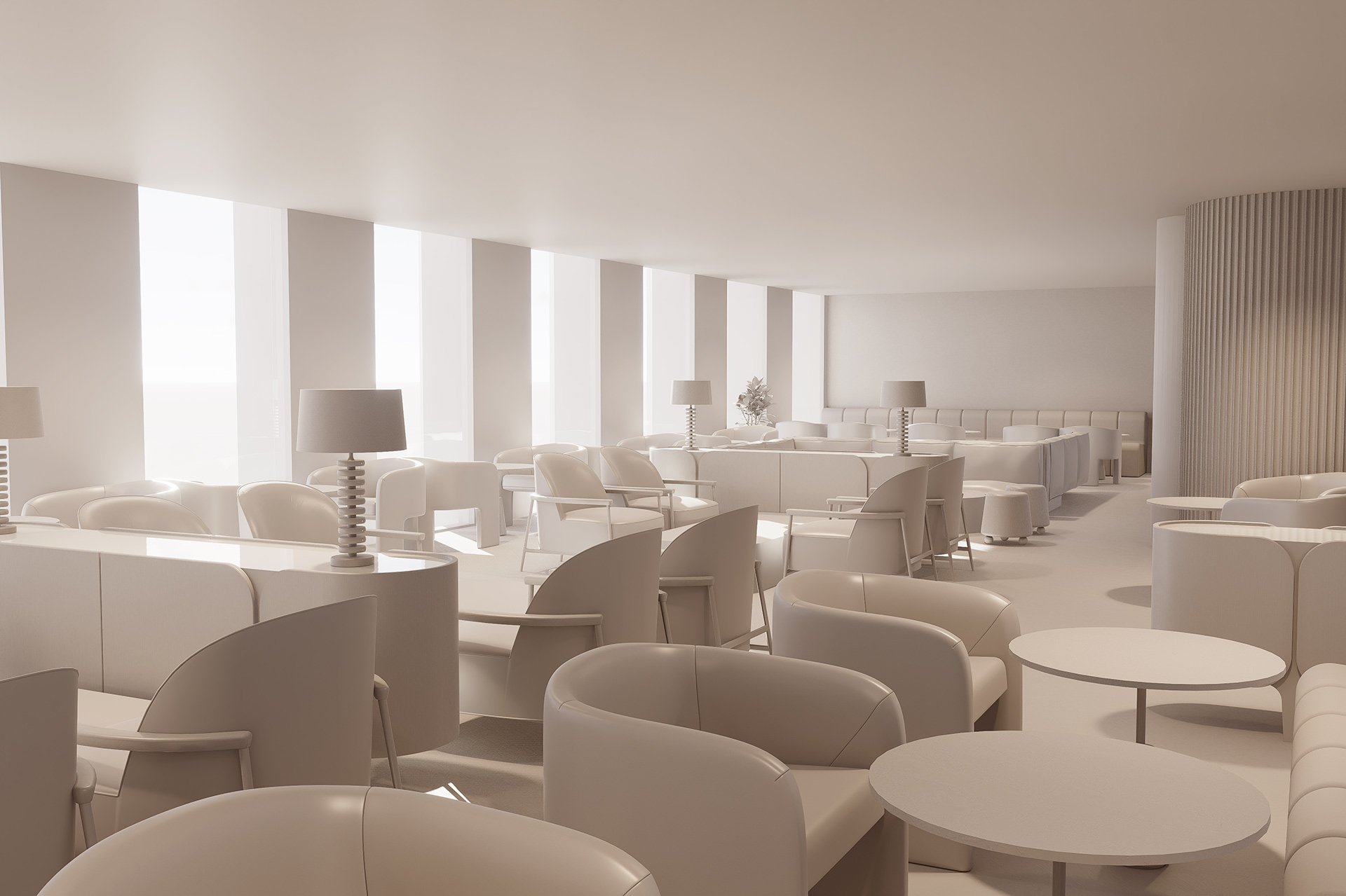 Peregrine interior design.