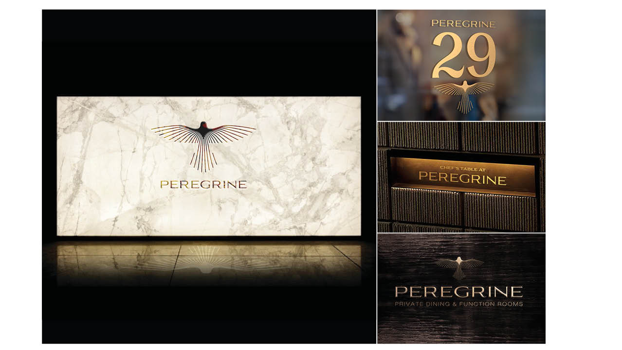 Peregrine internal signage.