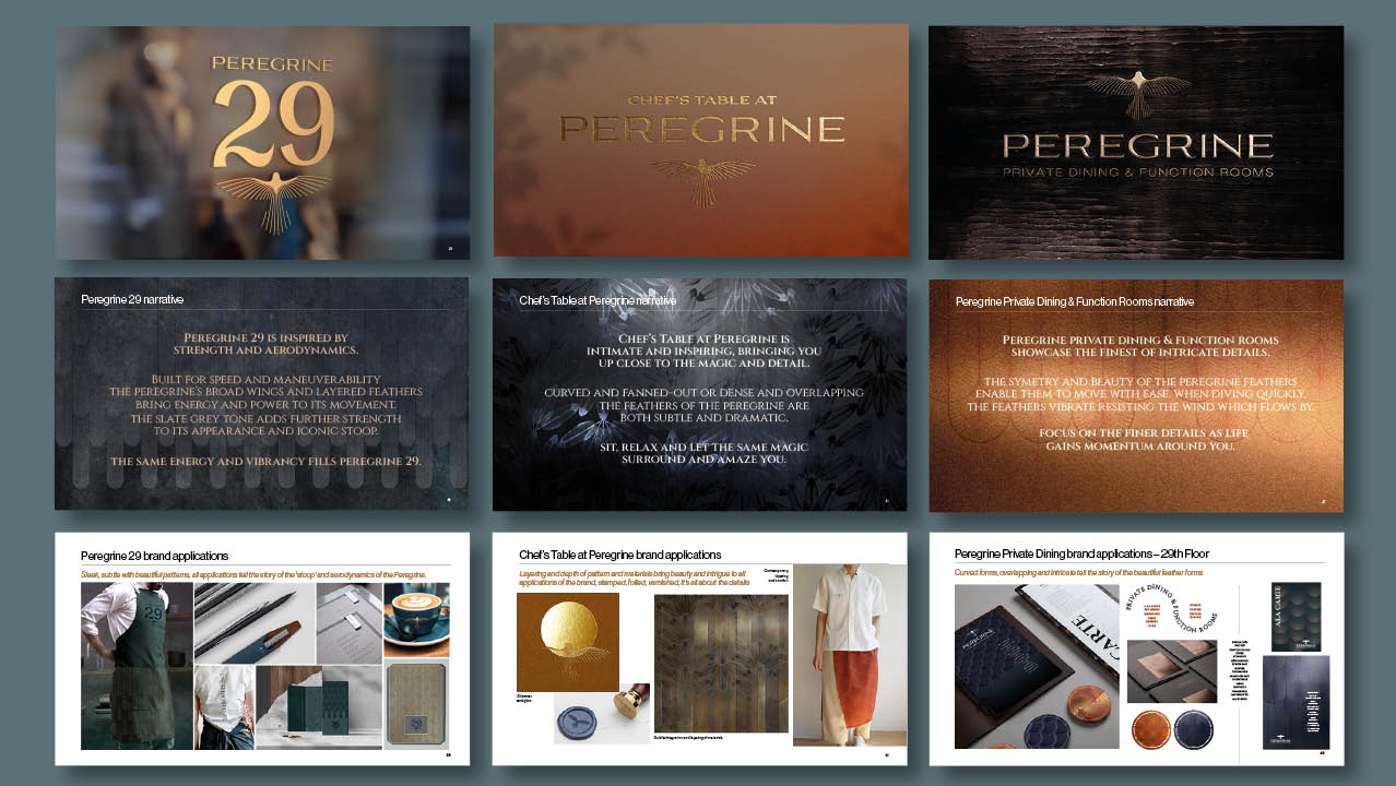 Peregrine subbrands.