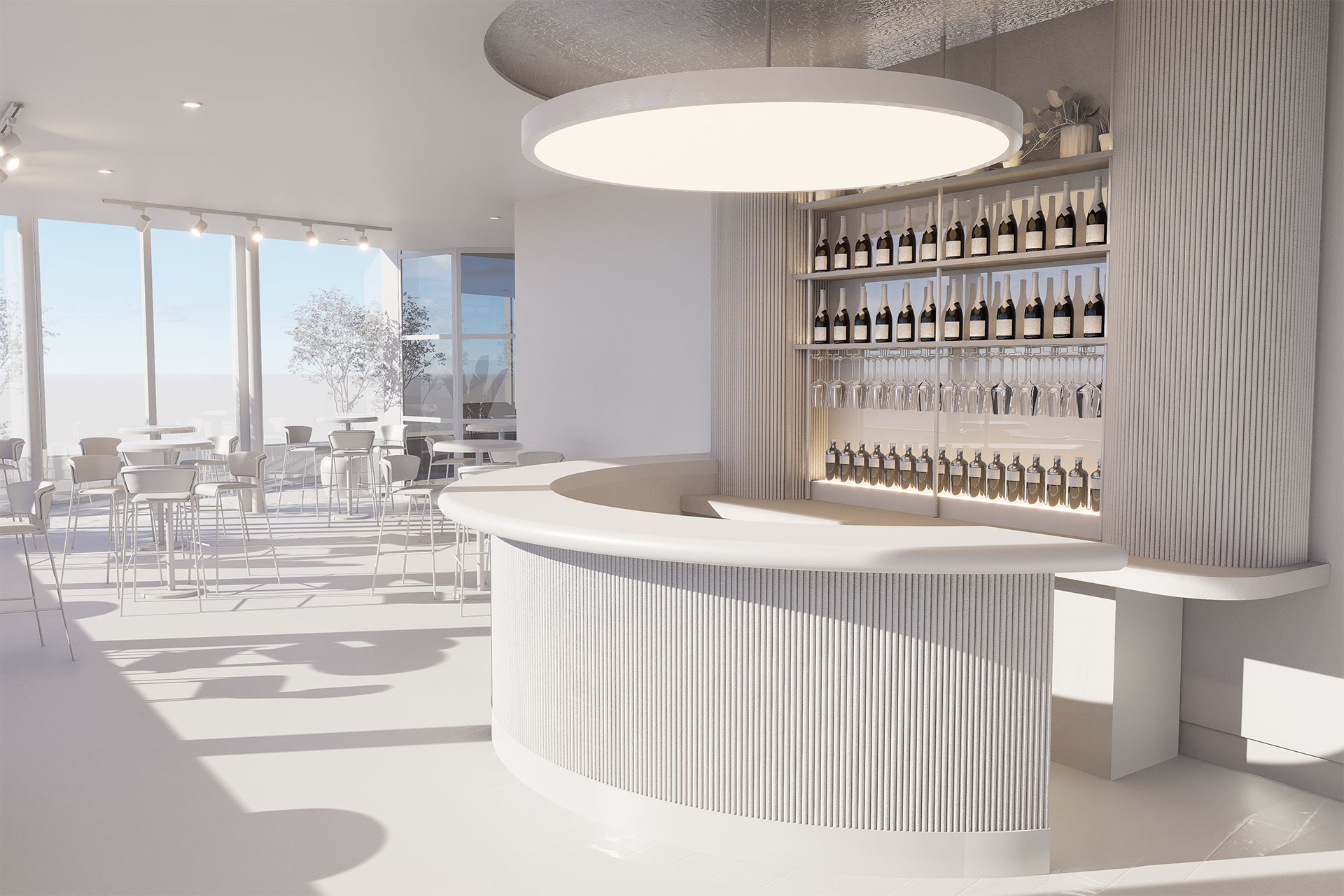 Peregrine interior design.