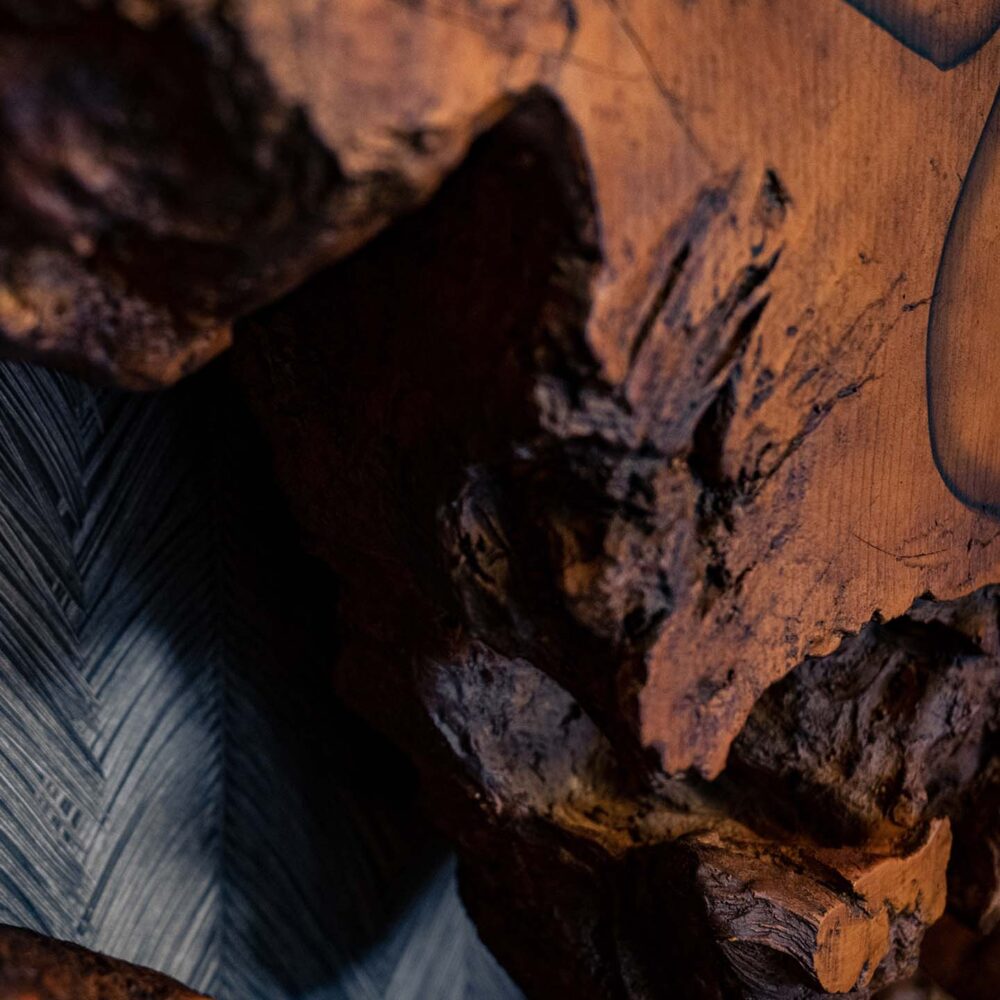 black and brown wood texture.