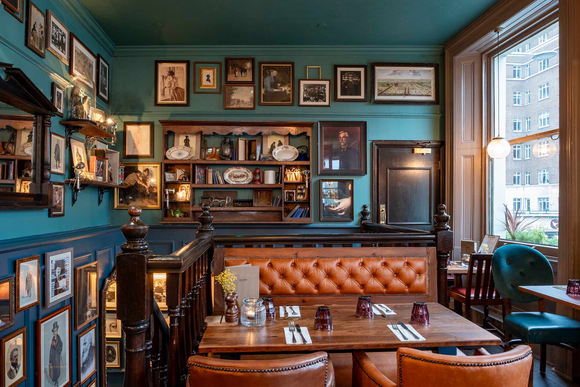 the zetland arms interior design.
