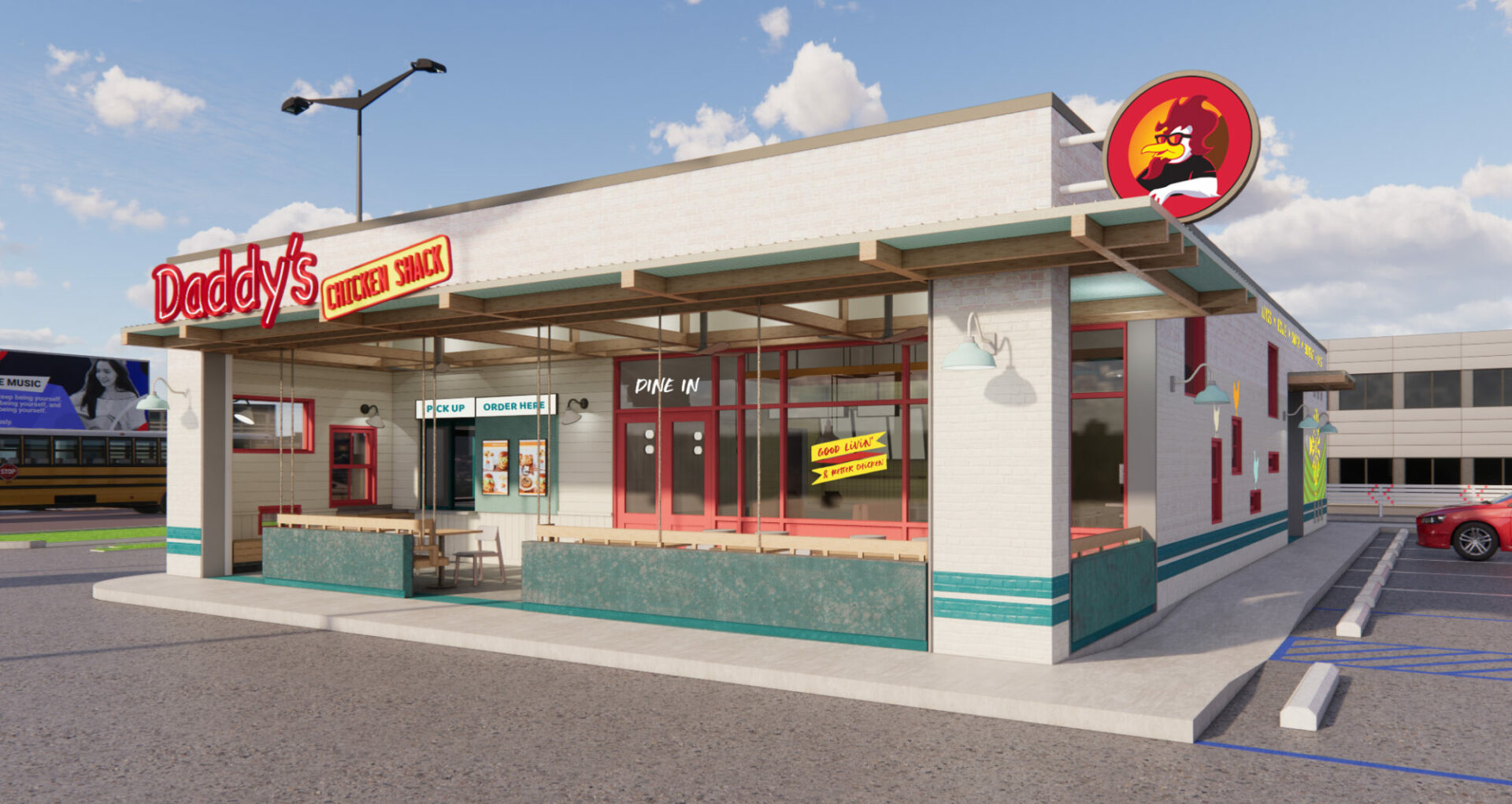 Daddy’s Chicken Shack Expands with Harrison’s Design Expertise