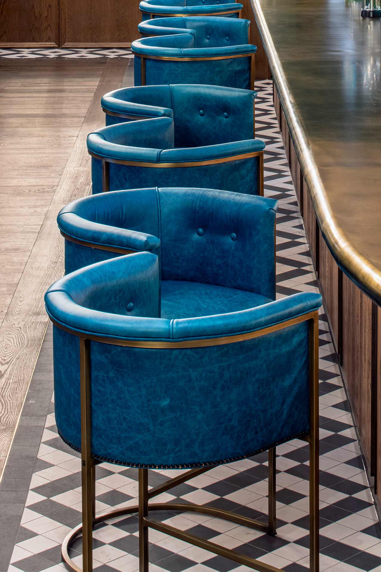 Brightsmith on the Water interior design, brand identity and architecture.