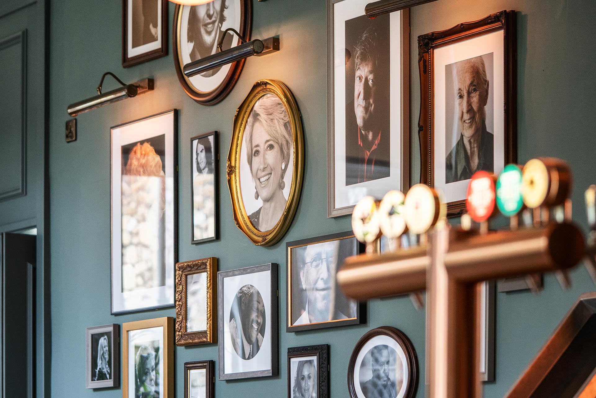 The speakers wall