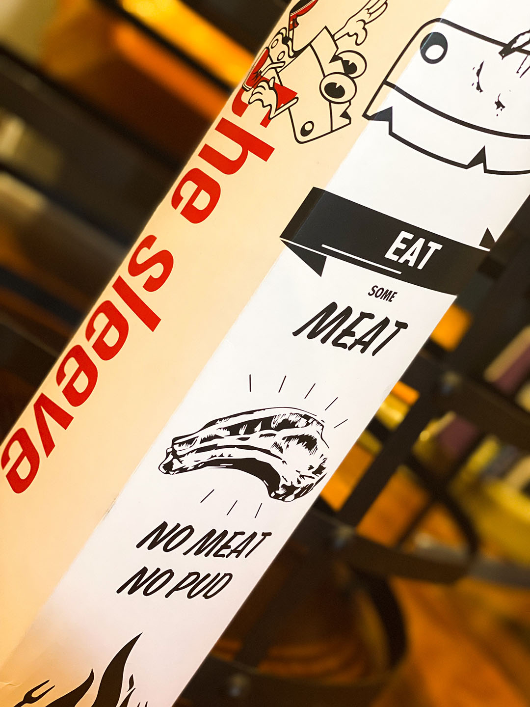 Son Of A Butcher branding.