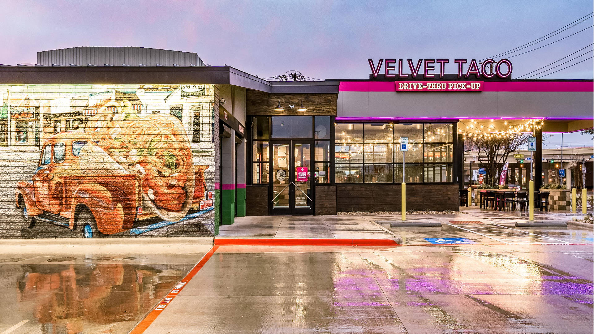 Harrison appointed as the design partner for Velvet Taco’s international expansion.